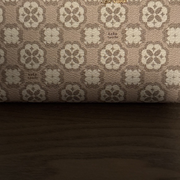 Kate Spade New York Geometric logo pattern wallet - Picture 2 of 8